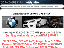Tablet Screenshot of cddvdgpsbmw.com